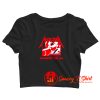 Space Metal Moltar Crop Top Shirt