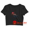 Space Skull Crop Top Shirt