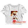 Space Sloth AStronaut Crop Top Shirt