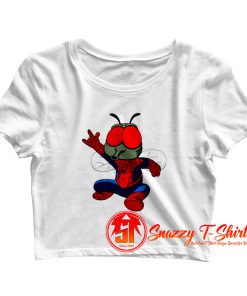 Spiderman Marvel Hero Superhero Crop Top Shirt