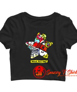 Splatoon 2 Super Mario Splatfest Crop Top Shirt