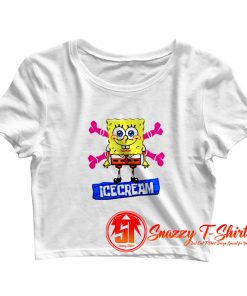 Spongebob Squarepants x BBC Ice Cream Crop Top Shirt