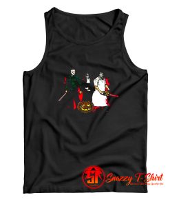 Squad Killer Jason Halloween Movie Parody Tank Top