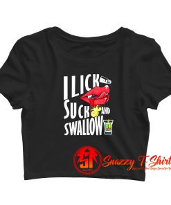 St Patricks Day Drinking Crop Top Shirt