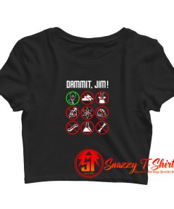Star Trek Just a Country Doctor Crop Top Shirt