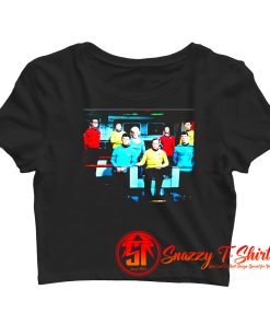 Star Trek TV Show Poster Crop Top Shirt