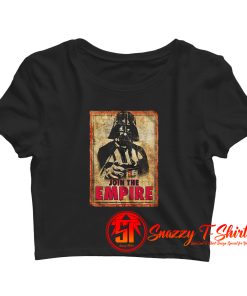 Star Wars Darth Vader Join The Empire Graphic Crop Top Shirt