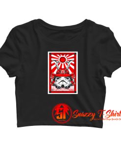 Star Wars Darth Vader Samurai Trooper Japanese Crop Top Shirt