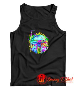 Star Wars Graffiti fett mask Tank Top