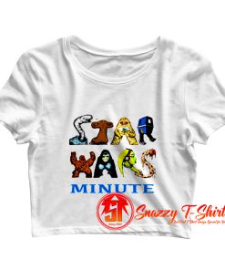 Star Wars Minute Character Logo Crop Top Shirt
