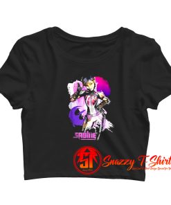 Star Wars Rebels Sabine Wren Mandalorian Warrior Crop Top Shirt