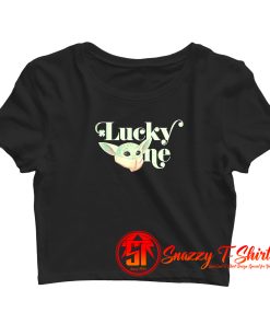 Star Wars The Mandalorian Lucky One Grogu Crop Top Shirt
