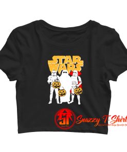 Star Wars Trick Or Treat Crop Top Shirt