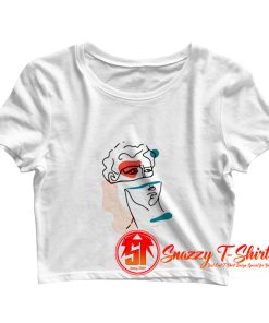 Statue of David Crop Top Shirt