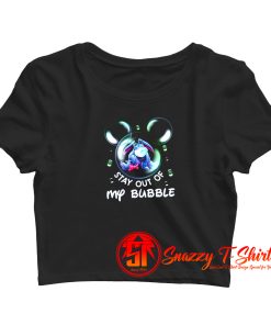 Stay Out Of My Bubble Eeyore Crop Top Shirt
