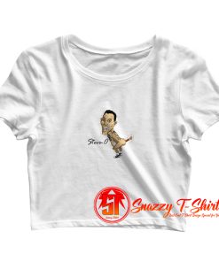 Steve O Comedy Cartoon Crop Top Shirt