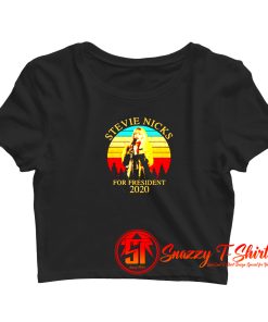 Stevie Nicks For President 2020 Crop Top Shirt