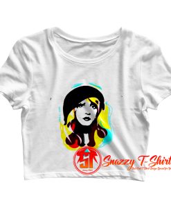 Stevie Nicks Graphic Crop Top Shirt