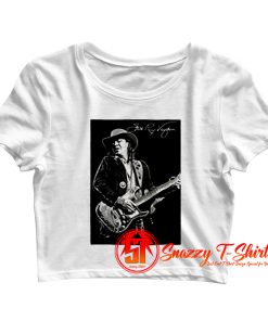 Stevie Ray Vaughan Music Crop Top Shirt