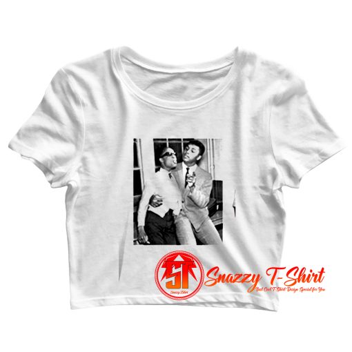 Stevie Wonder and Muhammad Ali Crop Top Shirt