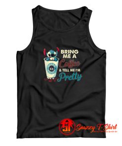 Stitch Bring Me Coffee Tell Me Pretty Tank Top