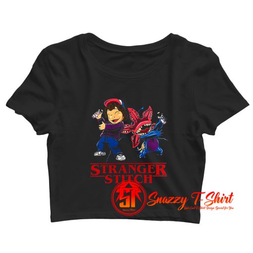 Stranger Things 3 Demogorgon Stranger Stitch Crop Top Shirt