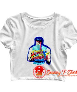 Street Fighter 2 Throwback 90s Crop Top Shirt