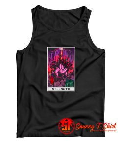 Strength Tarot Card Halloween Tank Top