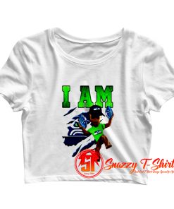 Strong Groot I am Seattle Seahawks Funny Crop Top Shirt