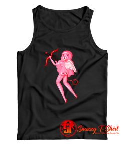 Stupid Cupid Black Tank Top