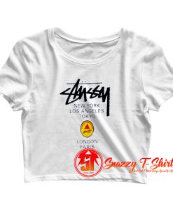 Stussy Martine Rose World Tour Crop Top Shirt