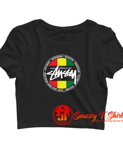 Stussy Reggae Crop Top Shirt