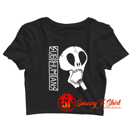 Subhumans Crop Top Shirt