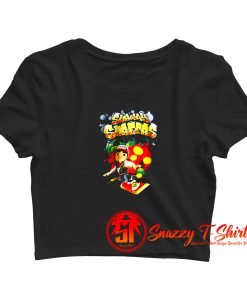 Subiie Fifth Crop Top Shirt