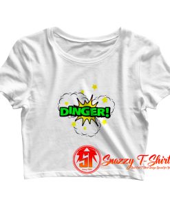 Sublimation design Dinger baseball softball Crop Top Shirt