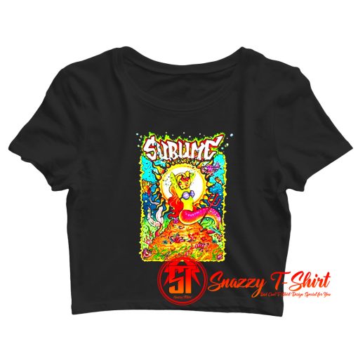 Sublime Mermaid Crop Top Shirt