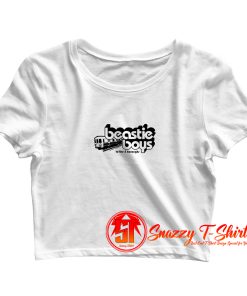 Subway Beastie Boys Retro Hip Hop Group Crop Top Shirt