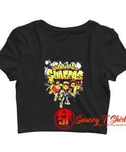 Subway Surfers Logo Game Retro Gaming Crop Top Shirt