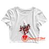 Suicide Electropunk Band Crop Top Shirt