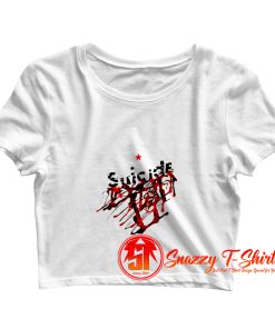 Suicide Electropunk Band Crop Top Shirt