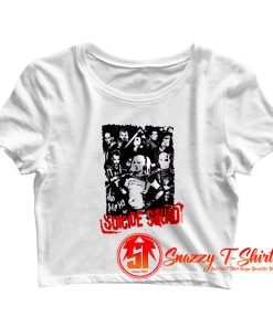 Suicide Squad Group Crop Top Shirt