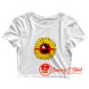 Sun Flower Crop Top Shirt
