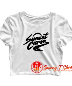 Sunset Curve Crop Top Shirt