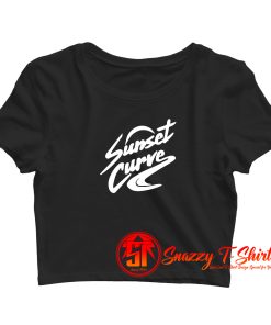 Sunset Curve Logo Julie And The Phantoms Crop Top Shirt