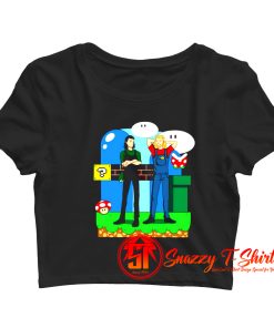 Super Asgard Bros Crop Top Shirt