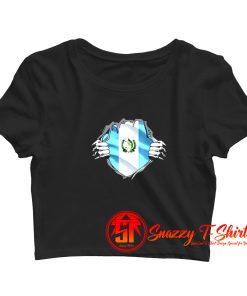 Super Guatemalan Heritage Crop Top Shirt