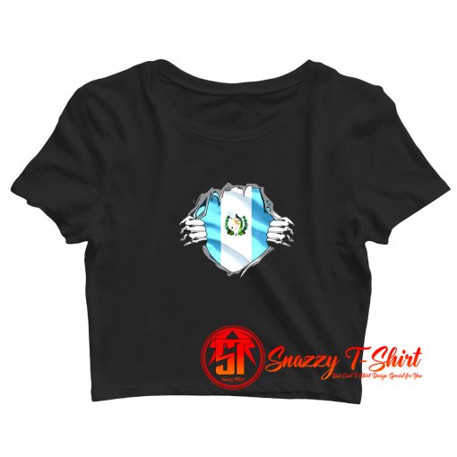 Super Guatemalan Heritage Crop Top Shirt