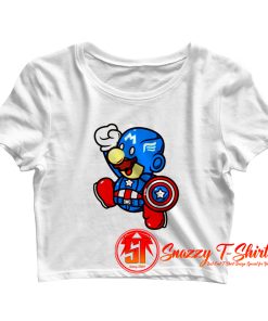 Super Jump Cap Crop Top Shirt