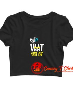 Supportive Loving Black Father Crop Top Shirt