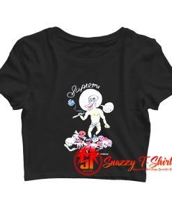 Supreme Daniel Johnston Kill Em All Crop Top Shirt
